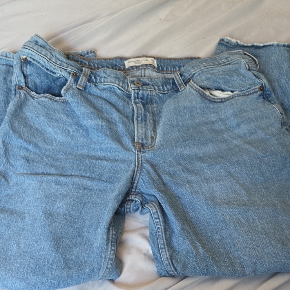 Abercrombie & Fitch Light Blue Denim Jeans